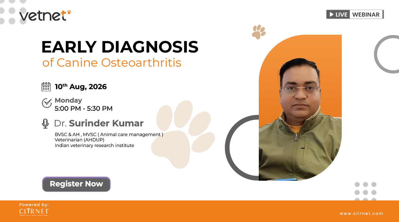 Early Diagnosis of Canine Osteoarthritis
